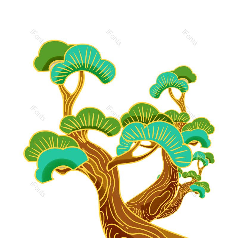 树木图片,植物素材元素,绿色元素PNG,绿色免抠素材